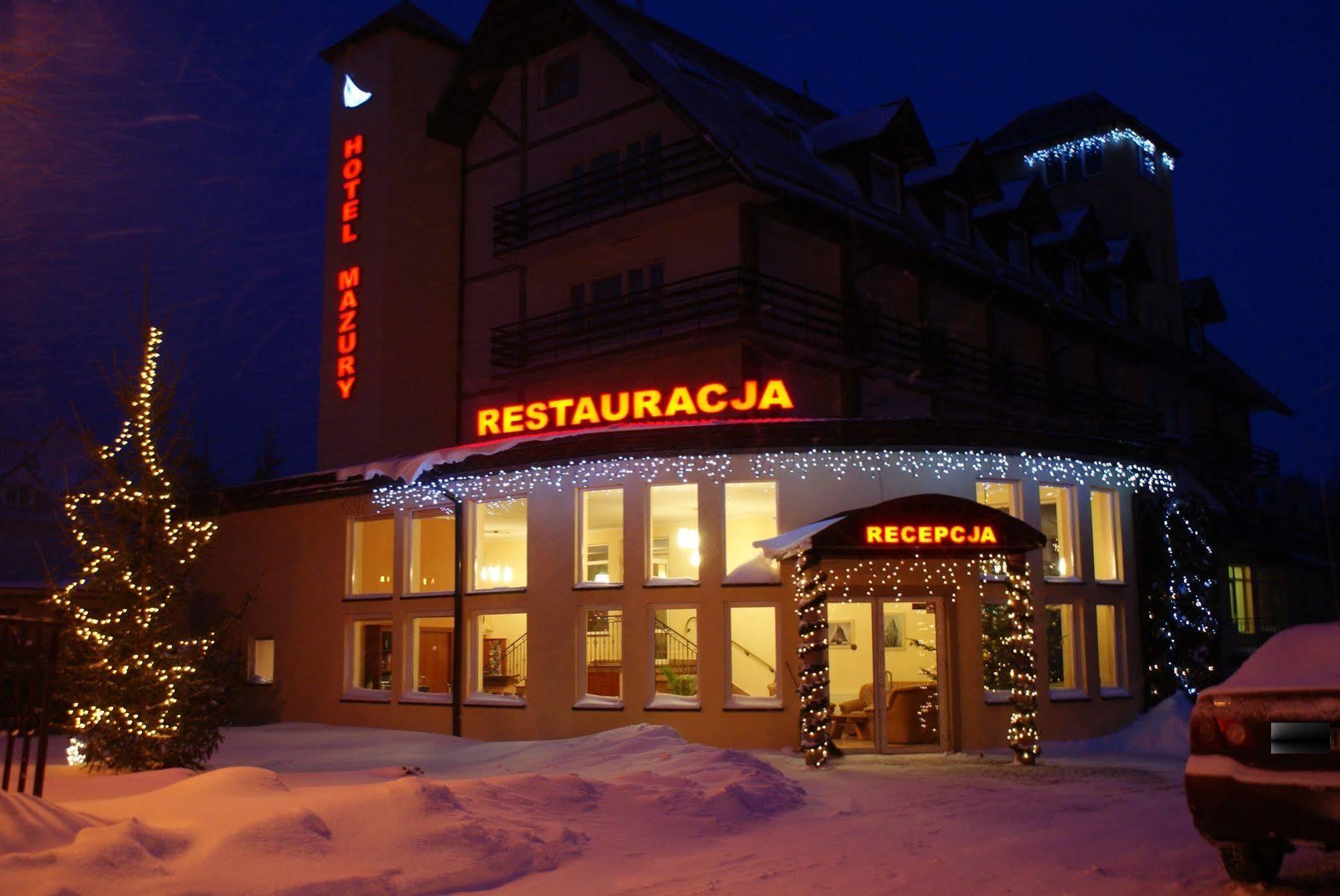 Hotel Mazury Giżycko Exterior foto